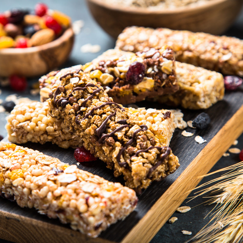 DARK CHOCOLATE & CRANBERRY OAT BARS